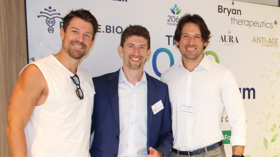 Florian Puchly (4P Life Ventures) au 2060 Longevity Forum, Aix-en-Provence